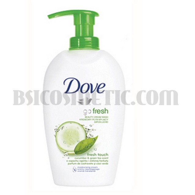 DOVE ТЕЧЕН КРЕМ - САПУН FRESH TOUCH - 250 мл. DOVE ТЕЧЕН КРЕМ - САПУН FRESH TOUCH - 250 мл.
