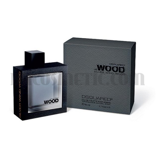 Dsquared He Wood Silver Wind Wood за мъже - EDT