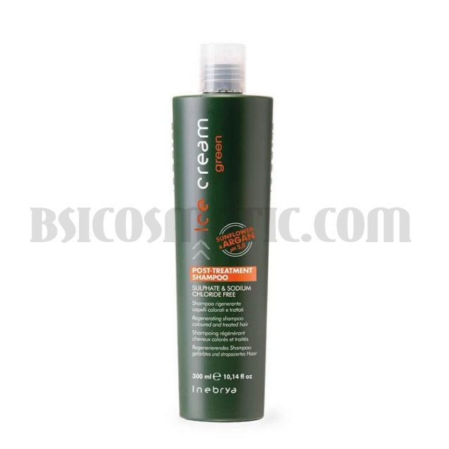 Безсулфатен регенериращ шампоан за боядисана и третирана коса  Inebrya Post-Treatment Shampoo Безсулфатен регенериращ шампоан за боядисана и третирана коса  Inebrya Post-Treatment Shampoo