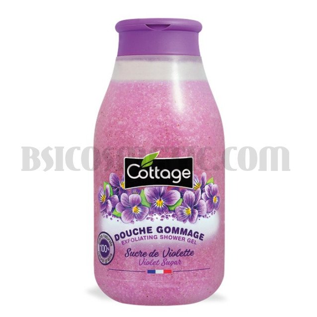 Ексфолиращ крем душ гел за тяло COTTAGE Виолетка