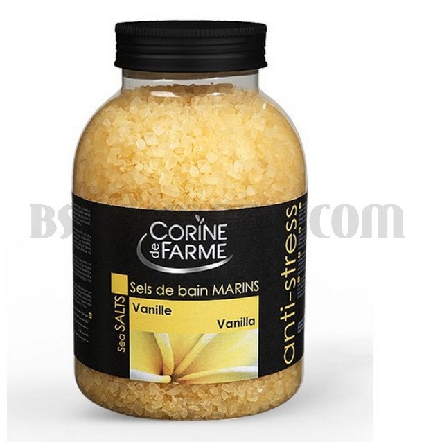 Corine de Farme Соли за вана ванилия - 1300 гр.