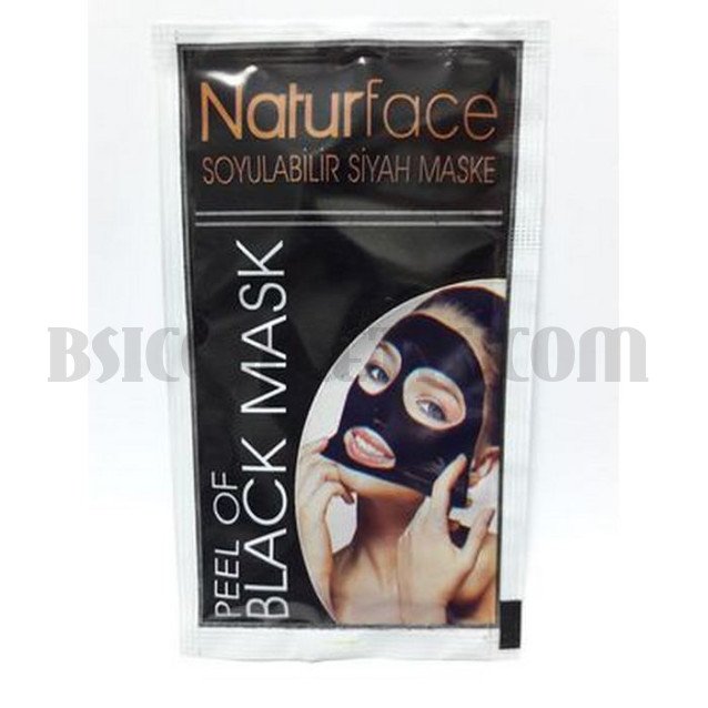 NATURFACE Черна пилинг маска за лице плик
