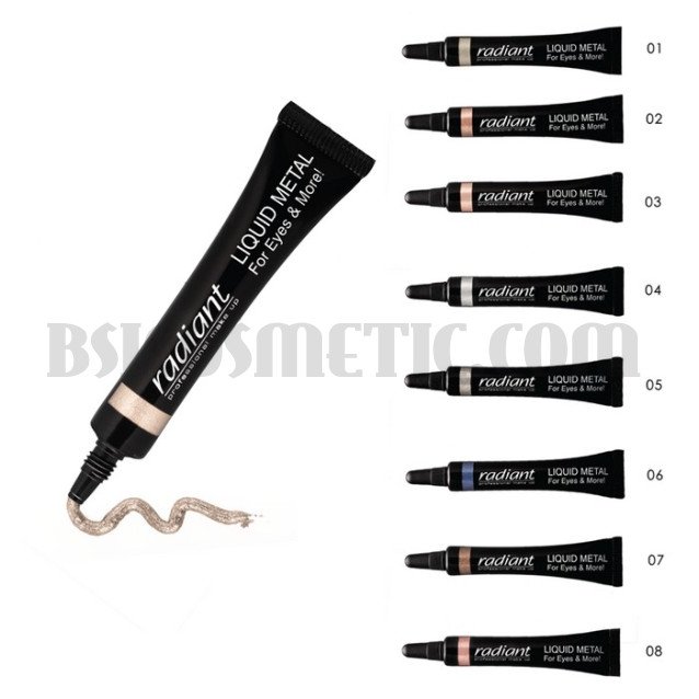 Radiant Метални течни сенки за очи Liquid Metal for eyes & more Radiant Метални течни сенки за очи Liquid Metal for eyes & more