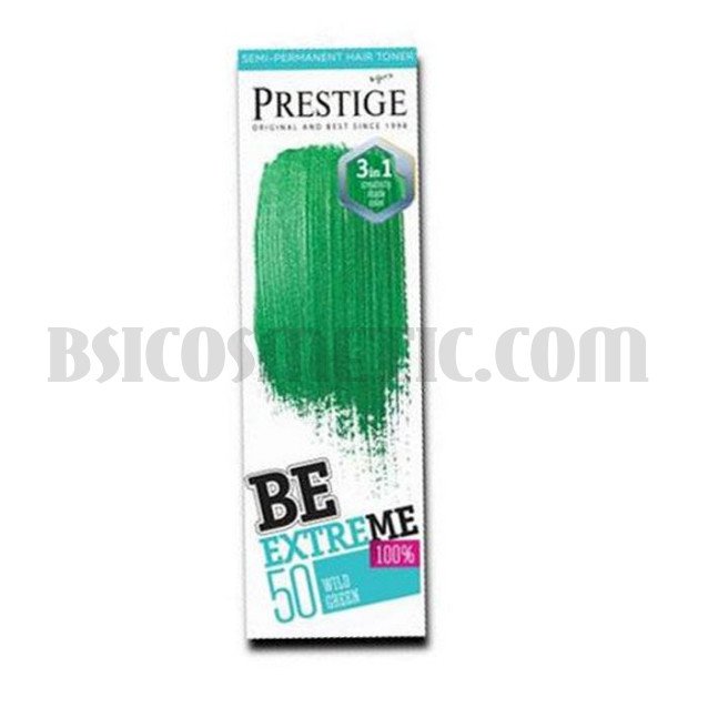 Prestige Be Extreme Тонер за коса-50 Диво зелен