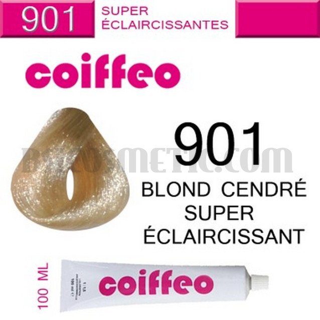 Coiffeo - N 901 Супер изсветляващо пепелно русо 100 мл. Coiffeo - N 901 Супер изсветляващо пепелно русо 100 мл.