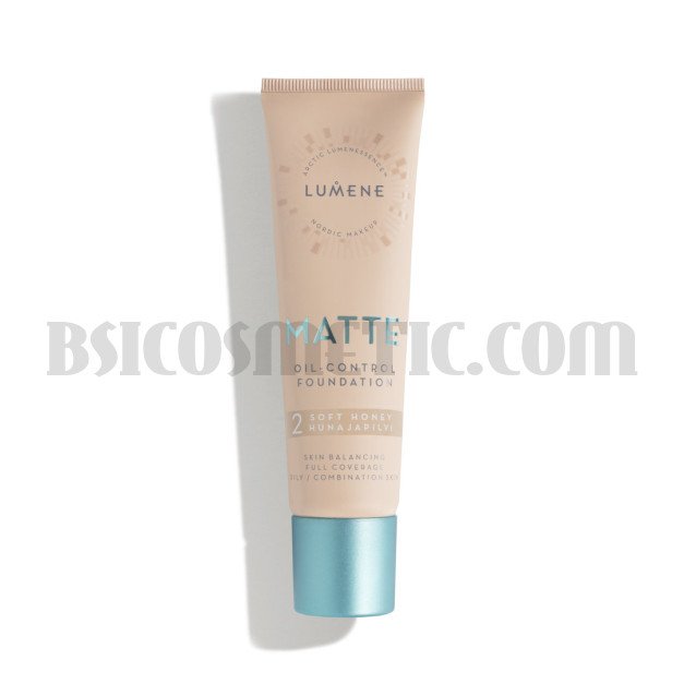 Vegan Матиращ фон дьо тен Lumene Matte Oil-control Foundation Vegan Матиращ фон дьо тен Lumene Matte Oil-control Foundation