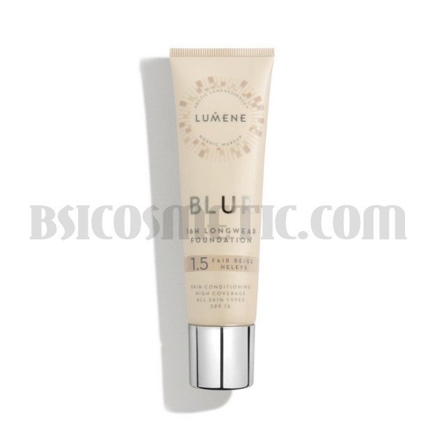 ВЕГАН Дълготраен фон дьо тен SPF 15 Lumene Vegan Blur 16h Longwear Foundation