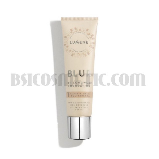 ВЕГАН Дълготраен фон дьо тен SPF 15 Lumene Vegan Blur 16h Longwear Foundation