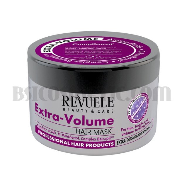Revuele Extra Volume маска за тънка,слаба и без обем коса 500 мл Revuele Extra Volume маска за тънка,слаба и без обем коса 500 мл