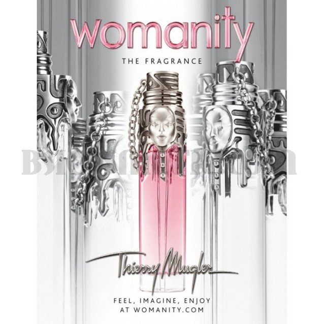 Mugler Womanity за жени без опаковка - EDP 80 ml