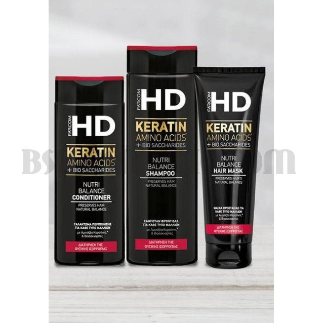 HD Keratin Маска за мигновено възстановяване 250 мл