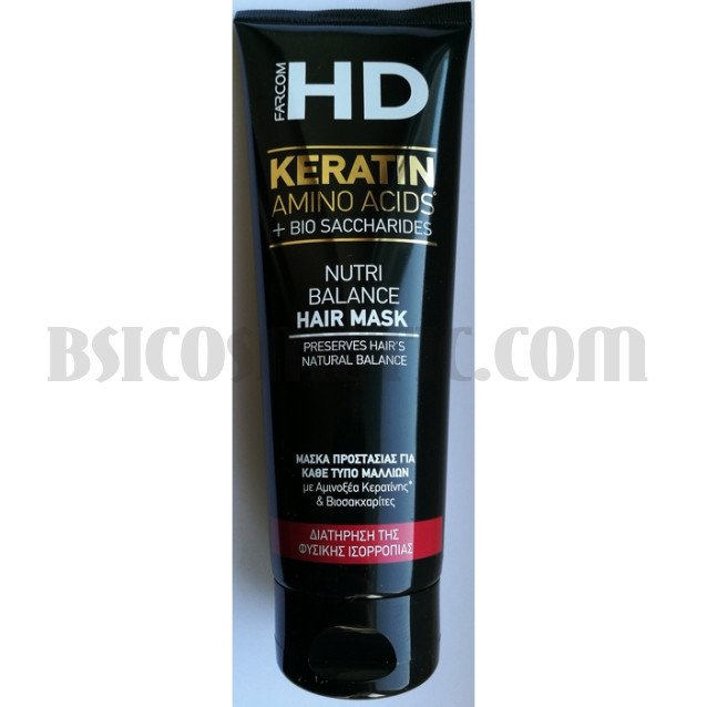 HD Keratin Маска за мигновено възстановяване 250 мл