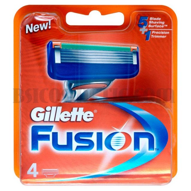 Gillette Fusion резервни ножчета 4 бр Gillette Fusion резервни ножчета 4 бр