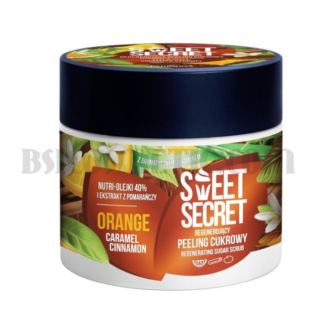 Farmona Sweet Secret Маслено-захарен пилинг за тяло портокал 200 мл. Farmona Sweet Secret Маслено-захарен пилинг за тяло портокал 200 мл.