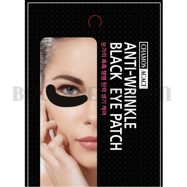 Chamos Acaci Black Eye Patch Черни анти-ейдж хидрогел пачове с бамбуков въглен