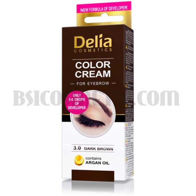 Delia Къна за вежди-тъмно кафяв 15 мл Delia Къна за вежди-тъмно кафяв 15 мл