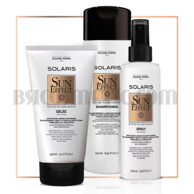 Eugene Perma Solaris Sun Effect Прогресивно изсветляващо косата желе 150 мл