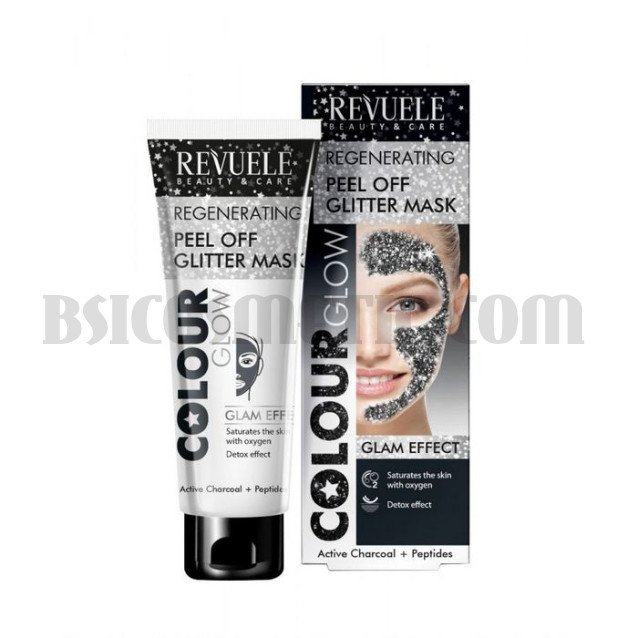 Revuele Colour Glow Подмладяваща пилинг маска - черна 80 мл Revuele Colour Glow Подмладяваща пилинг маска - черна 80 мл