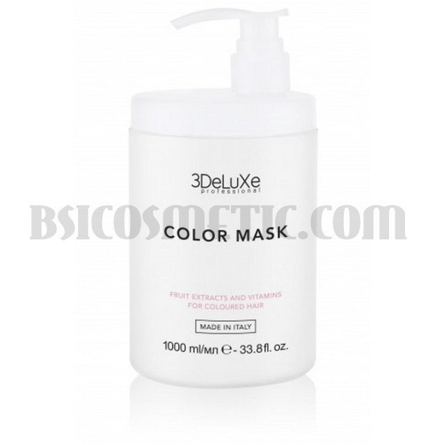 3DELUXE COLOR МАСКА ЗА БОЯДИСАНА КОСАТА РROFESSIONAL