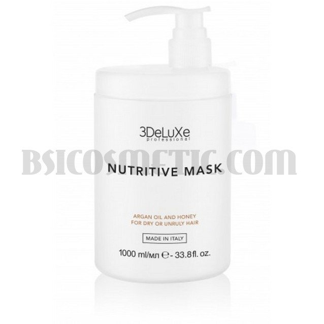 3DELUXE РROFESSIONAL МАСКА ЗА ПОДХРАНВАНЕ НА КОСАТА NUTRITIVE