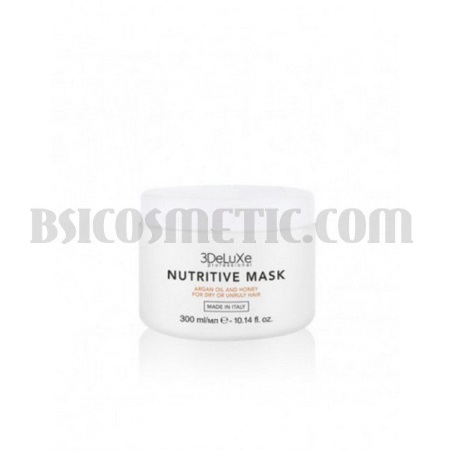 3DELUXE РROFESSIONAL МАСКА ЗА ПОДХРАНВАНЕ НА КОСАТА NUTRITIVE