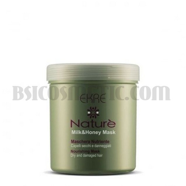 Ekre Nature Подхранваща и хидратираща маска за мека и бляскава коса