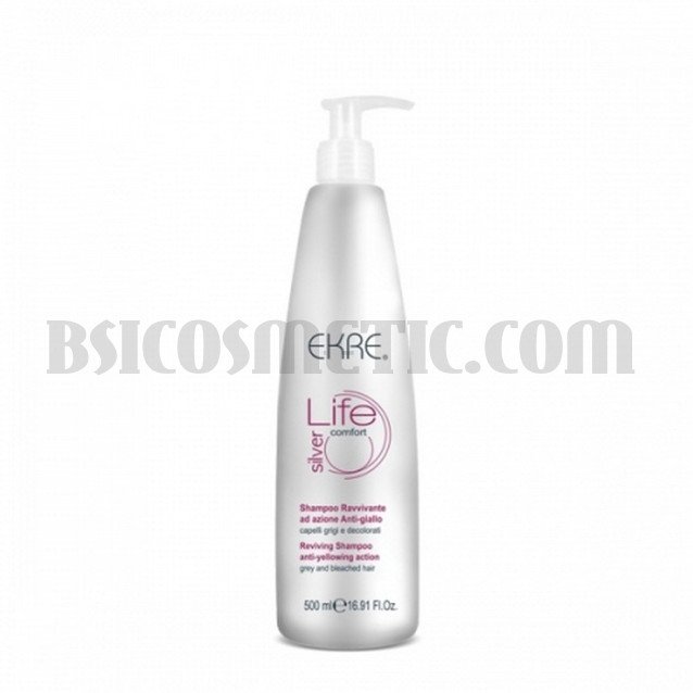 EKRE Life Comfort Silver Матиращ Шампоан за сива и изрусена коса