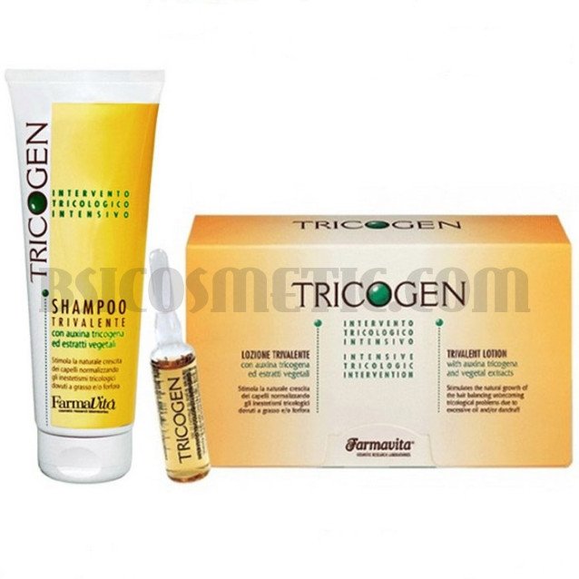FARMAVITA TRICOGEN Комплект Шампоан + Ампули