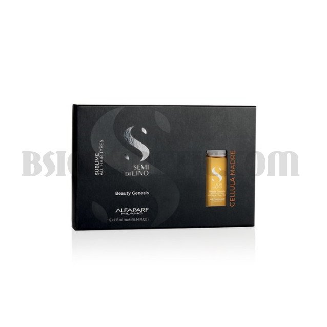 Alfaparf SDL Sublime Базов еликсир с арганови стволови клетки CELLULA BEAUTY GENESIS 12х13мл.