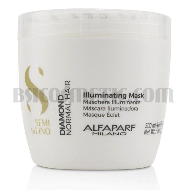 Маска за блясък Подхранваща с ленено семе Alfaparf Semi Di Lino Diamond Illuminating Mask
