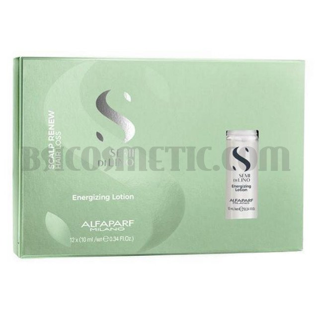 Ампули против косопад ALFAPARF Semi Di Lino Scalp Care Energizing Hair Loss Lotion 12x10мл.