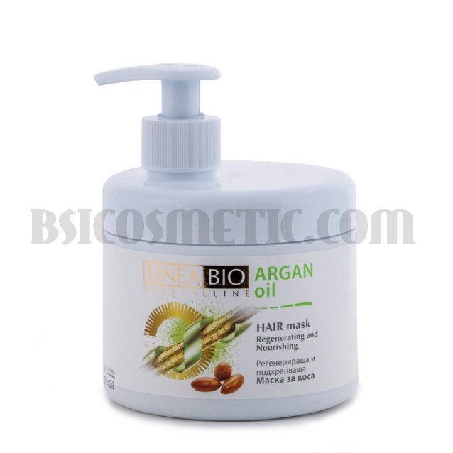 Маска за коса с Арган и Маслина LInea Bio