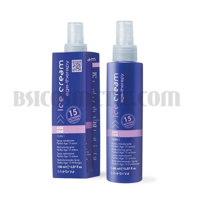 Реструктуриращ спрей с 15 действия Inebrya Age Therapy Hair Lift Age One Реструктуриращ спрей с 15 действия Inebrya Age Therapy Hair Lift Age One