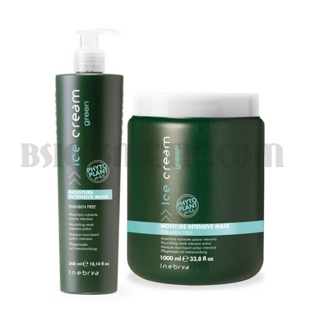 Хидратираща маска с интензивно действие Еко серия Inebrya Green Moisture Intensive Mask