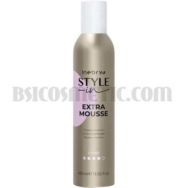 Inebrya Style-In Extra Mousse Екстра силна пяна за коса