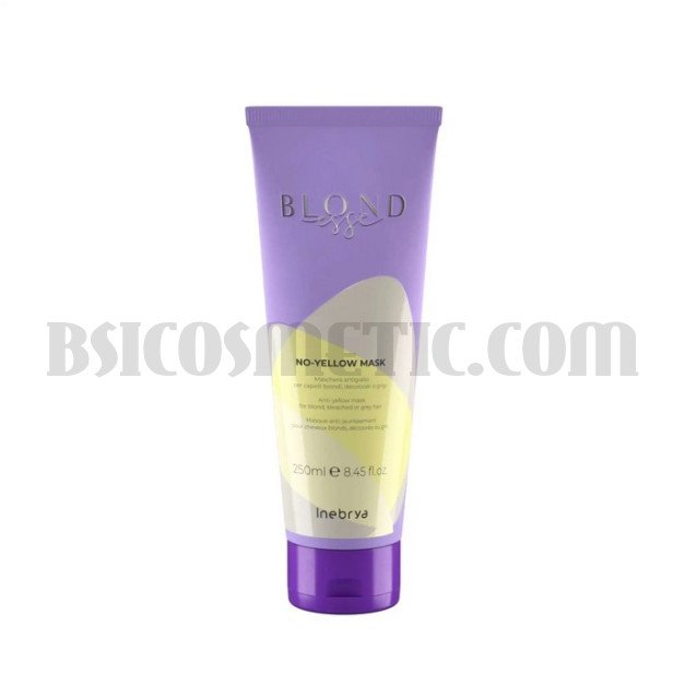 Inebrya Blondesse No-Yellow Mask Матираща маска за обезцветена, руса и сива коса