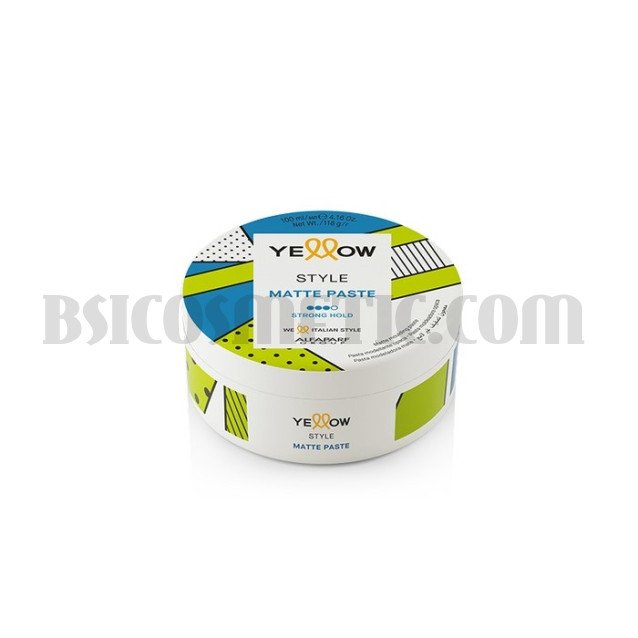 Матираща вакса със силна фиксация Alfaparf Yellow Style Matte Paste