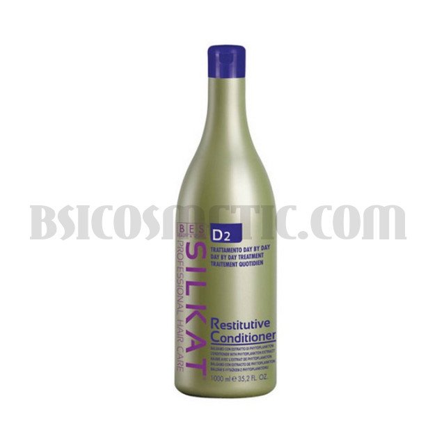 Възстановяващ балсам с естествено Ph за честа употреба BES D2 Silkat Restitutive Conditioner