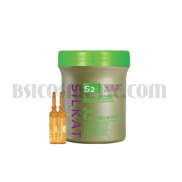 Себорегулиращ лосион BES Silkat Sebo-Regulator S2 Active Lotion Себорегулиращ лосион BES Silkat Sebo-Regulator S2 Active Lotion