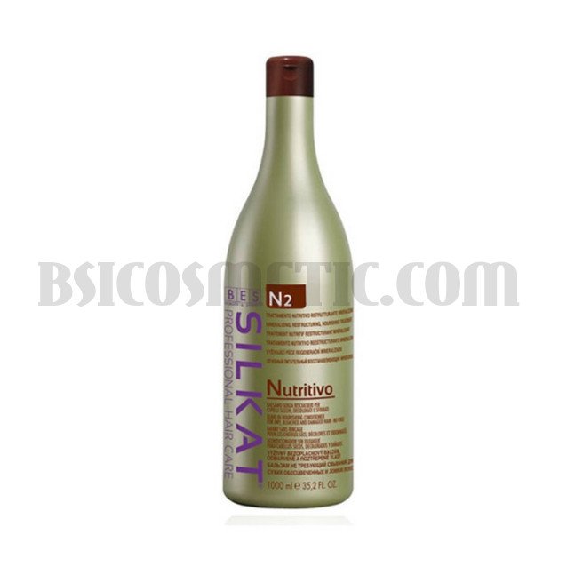 Подхранващ балсам за суха и изтощена коса BES Silkat Repair N2 Balsam
