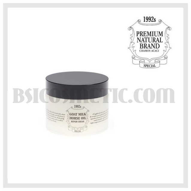 Подмладяващ крем с козе мляко и конско масло Chamos