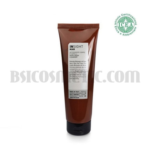 Измиващ гел за коса и тяло INSIGHT Man Hair and Body Cleanser