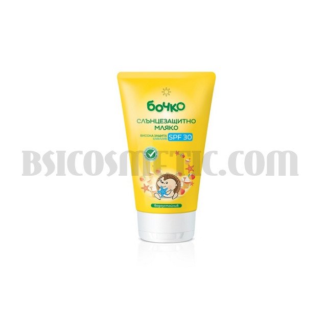 Слънцезащитно мляко SPF30 Бочко Слънцезащитно мляко SPF30 Бочко