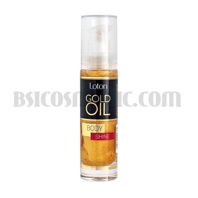 Масло за тяло със златни частици Loton Gold Oil