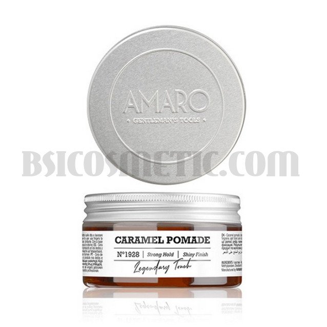 Карамелена помада със силна фиксация Amaro Caramel Pomade