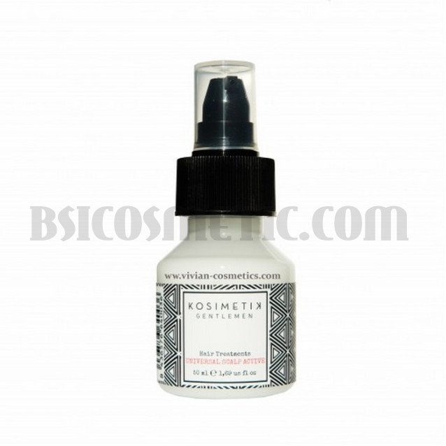 Терапия за скалп за мъже против косопад, пърхот и себорея Kosimetik Gentlemen Universal Scalp Active