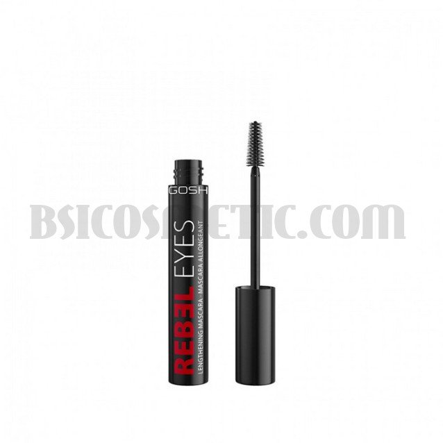 Спирала за дълги и извити мигли Gosh Rebel Eyes Extreme Black