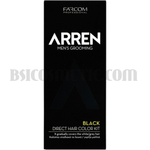 Мъжка тонираща боя за коса ARREN черна