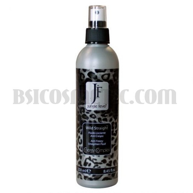Изглаждащ предпазващ спрей с блясък Jungle Fever Wild Straight