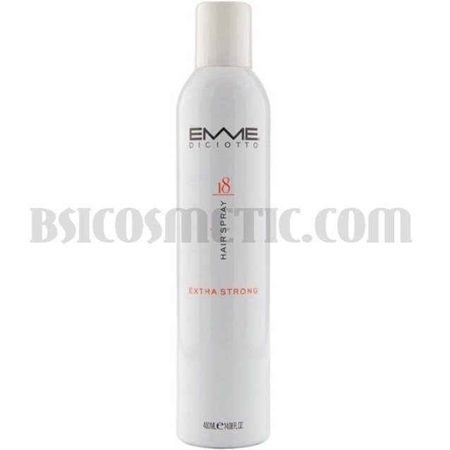 Супер силен лак за коса EMME Diciotto 18 HAIR SPRAY EXTRA STRONG